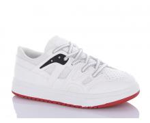 Кроссовки женские QQ Shoes, модель BK76 white демисезон