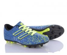 Футбольная обувь подросток VS, модель WalkedCrampon N0027 blue (36-39) демисезон