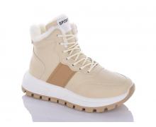 кроссовки женские X&L, модель AG66 beige зима