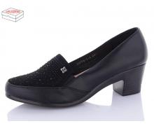 Туфли женские QQ Shoes, модель 776-1-1 батал демисезон