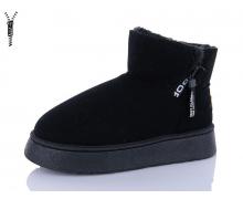 Угги женский QQ Shoes, модель DG18-1 батал зима