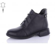 Ботинки женские QQ Shoes, модель 907 black зима