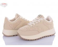 Кроссовки женские Ailaifa, модель LM01 beige зима