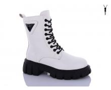 Ботинки женские QQ Shoes, модель 5233 white зима