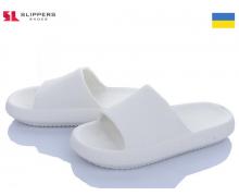 Шлепки женские Slipers, модель C88 білий лето