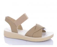 Босоножки женские Minghong, модель 7718 d.beige лето