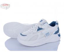 кроссовки женские Sindikat, модель M2 white-blue демисезон