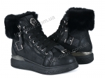 Ботинки женские Violeta, модель 20-613 black зима