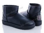 Угги женские Class-shoes, модель YA3-2 черный короткий зима