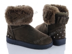 Угги женские Class-shoes, модель 687-3 оливковый зима
