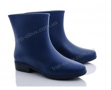 Резиновая обувь женская Class Shoes, модель G01-1 синий демисезон