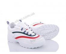 кроссовки женские Zoom, модель AB548 white-red-green демисезон