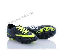 Футбольная обувь детская Walked, модель 145 Walked 101 siyah-sari k.r f демисезон