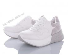 кроссовки женские FuGuiShan, модель ZH01 white демисезон