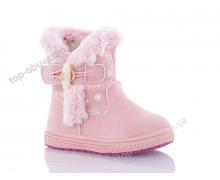 ботинки детские Euro baby, модель X7256 pink зима