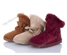 Угги женский Class-shoes, модель 7809CBW mix зима