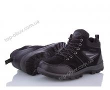 кроссовки мужские Zoom, модель 2115-2 black зима