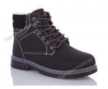 ботинки подросток Baolikang, модель 165-1 black зима