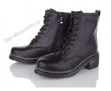 ботинки женские Zoom, модель LTW0521-L53 black демисезон