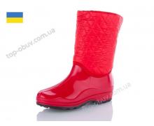 сапоги женские KH-shoes, модель C12 red зима