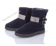 угги женский Class-shoes, модель 1829 navy зима