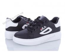 кроссовки женские Ok Shoes, модель R10 white-black демисезон