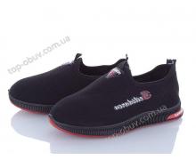 кроссовки подросток Ok Shoes, модель 216 black демисезон
