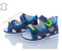 босоножки детские Style-baby-Clibee, модель NAB3 d.blue-green лето