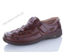 туфли мужские Baolikang, модель JA35 brown лето