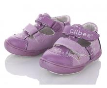 Туфли детские Clibee, модель A719 purple old лето