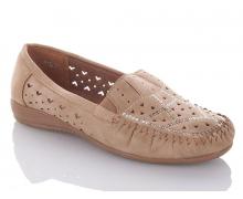 туфли женские Коронате, модель 812 brown лето