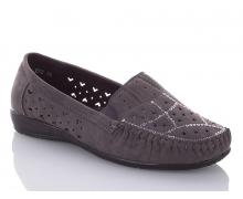 туфли женские Коронате, модель 812 grey лето
