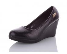 туфли женские FuGuiShan, модель 508-2 black демисезон