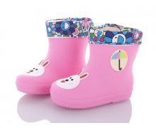 сапоги детские Class-shoes, модель DZ01 pink демисезон