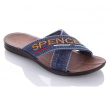 шлепанцы мужские Spencer, модель 0301 SP jeans лето