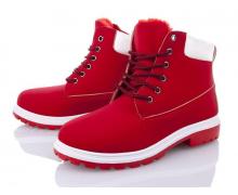 ботинки женские Rama, модель 805 red зима