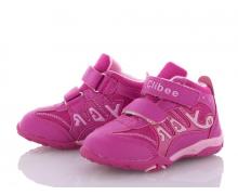 кроссовки детские Clibee, модель A717 peach-pink old демисезон