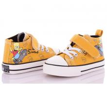 кеды детские Class-shoes, модель B16 yellow демисезон