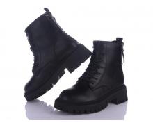 ботинки женские VIOLETA, модель 168-57 black демисезон