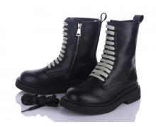 ботинки женские VIOLETA, модель 168-60 black-black демисезон