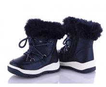 ботинки детские Style-baby-Clibee, модель NN199 d.blue зима