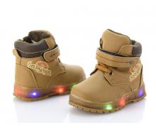 ботинки детские Style-baby-Clibee, модель NN9120 camel зима