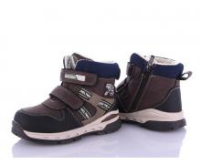 ботинки детские Style-baby-Clibee, модель NN1858 brown зима