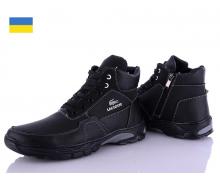 ботинки мужские Paolla, модель Sunshine Б34-2 лакоста черн-н зима