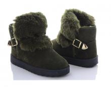 угги женский Class-shoes, модель 1833 green зима