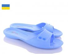 шлепанцы женские Slipers, модель 107 голубой лето