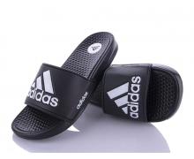 шлепанцы подросток Onur, модель Adidas02 black (36-40) лето