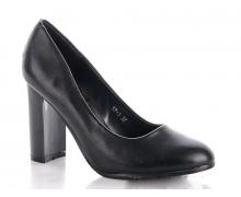 туфли женские FuGuiShan, модель 17-1 black демисезон