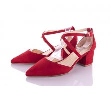 туфли женские Star, модель AF01 red лето