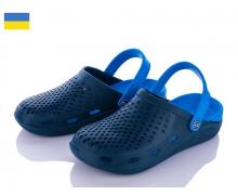 кроксы мужские Vladimir, модель DS Сабо крокс 2 т синий-синий лето